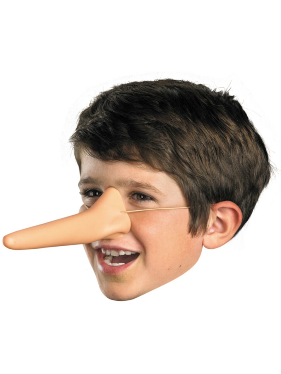 Child Rubber Costume Accessory Long Pinocchio Nose Elastic Band Mask